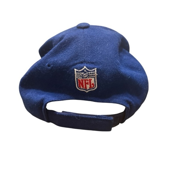 Vintage NFL Pro Line Reebok Blue Snapback Hat - Picture 3 of 5